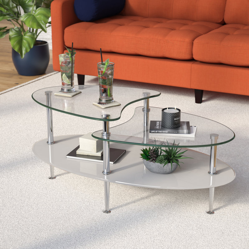 Wrought Studio Cate 4 Legs Coffee Table & Reviews Wayfair